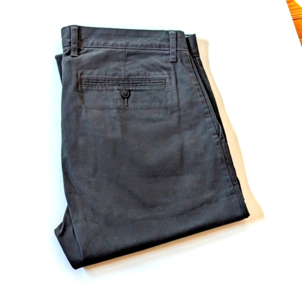NEW J. Crew Washed Black 250 Skinny Men's Chino